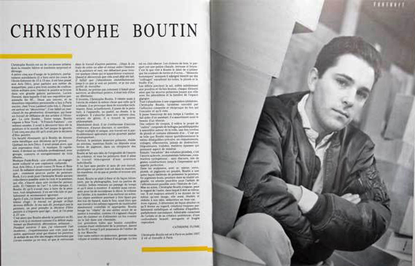 Christophe BOUTIN Magazine EIGHTY