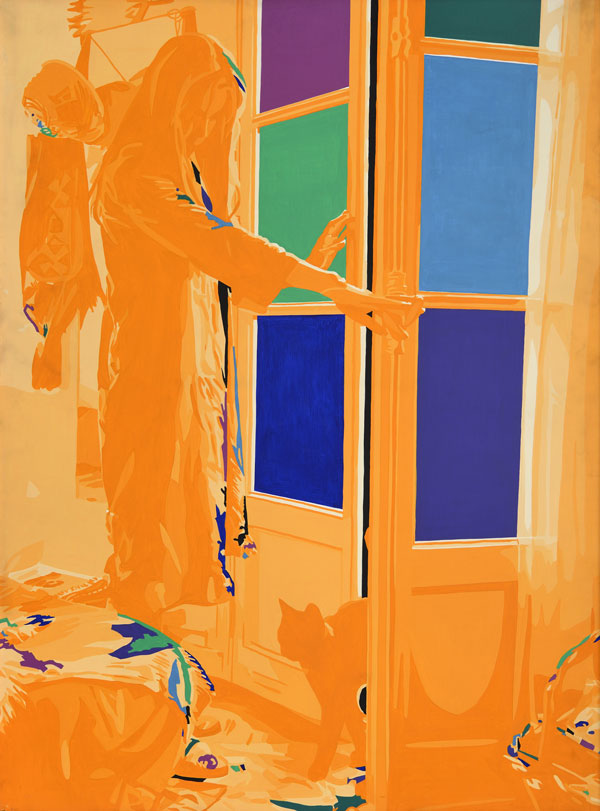 Florence (de la série Splendeur), Gérard Fromanger, 1976 Huile sur toile 130 x 97 cm © Galerie Jeanne Bucher Jaeger, Paris Representé(e) par:Jeanne Bucher Jaeger