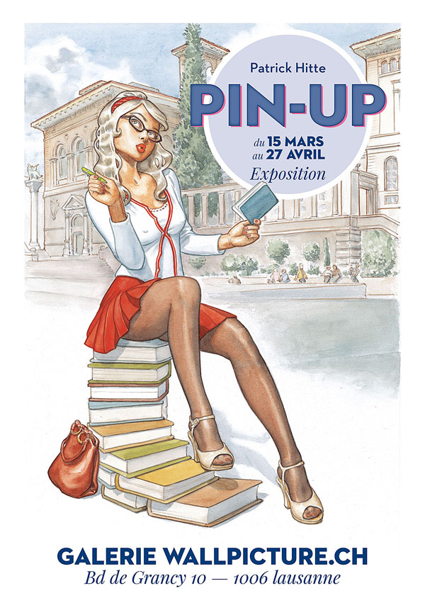 Patrick Hitte pin-up