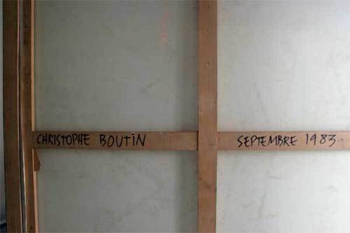 Christophe Boutin dos de la toile