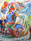 artiste peintre contemporain - Lia de Fontenelle 