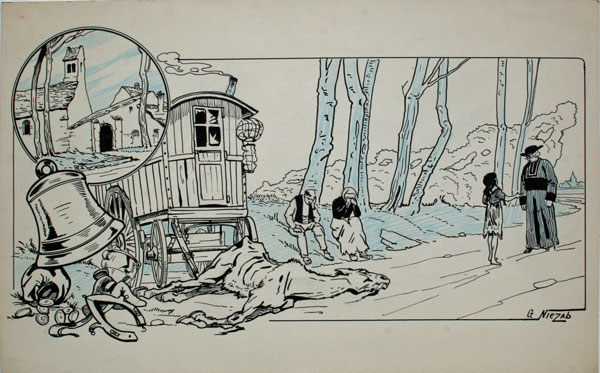 Caricatures - Gaston NIEZAB (1886-1955)