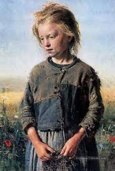 Illya Répine (1844-1930) Fille de pêcheur, 1874)