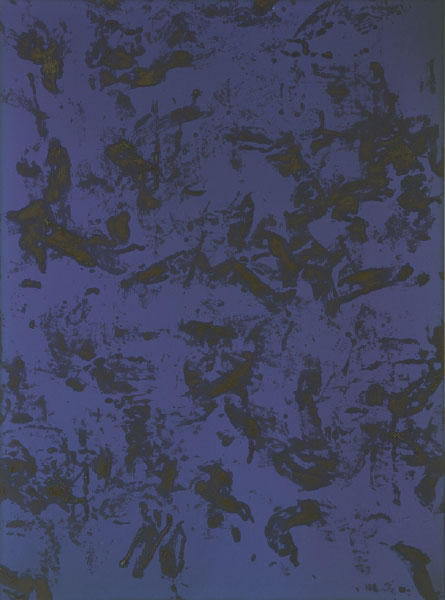 Gérard Traquandi, Sans titre, huile sur toile, 190 x 140 cm, 2016,  photo © D.Prisset, court. galerie Issert et G. Traquandi 