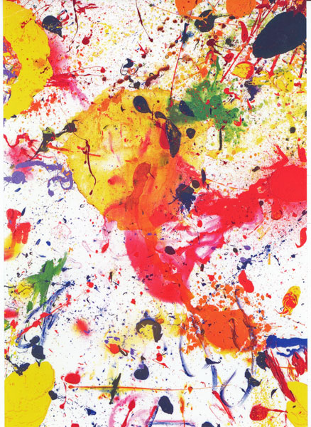 Sam Francis (1923-1994) - Untitled - 1990- Acrylique sur toile 245 x 183 cm Courtesy Galerie Guy Pieters