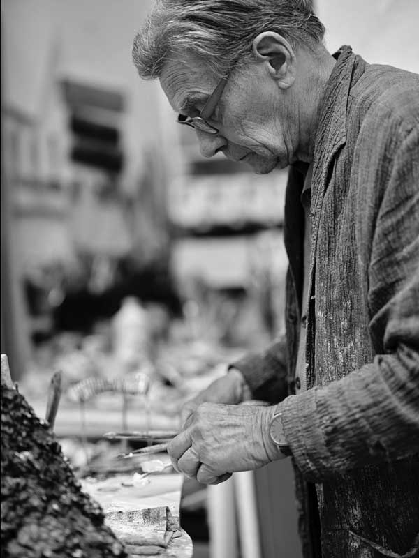 Portrait de Guy Leclerc  © Luc Van Muylem