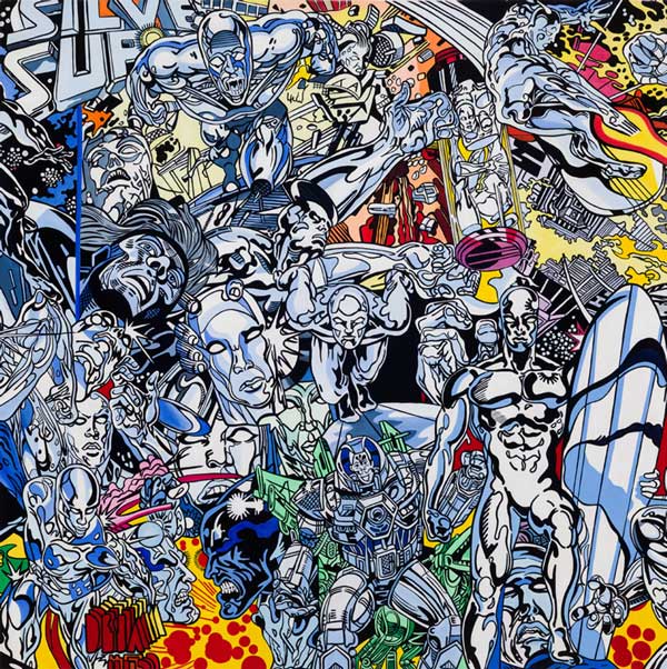 ERRO Sans titre - 2020 - Acrylique sur toile - Format : 160x160 cm