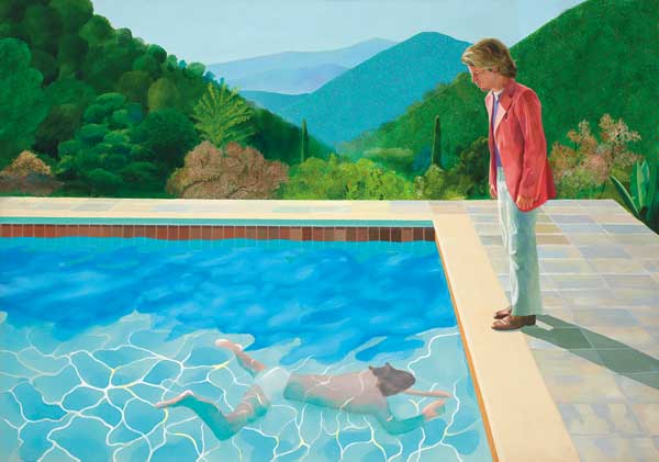 Portrait of an Artist (Pool with Two Figures), 1972