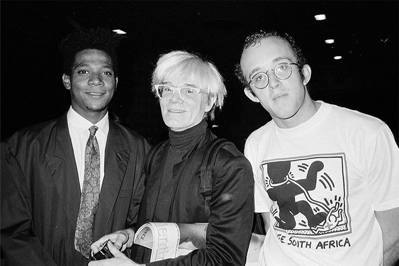 basquiat warhol haring