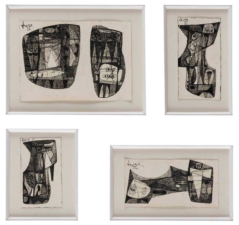 John Harrison LEVEE (1924-2017) Compositions, 1952