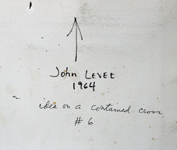 CRJL1964 N°01 CATALOGUE RAISONNE JOHN LEVEE