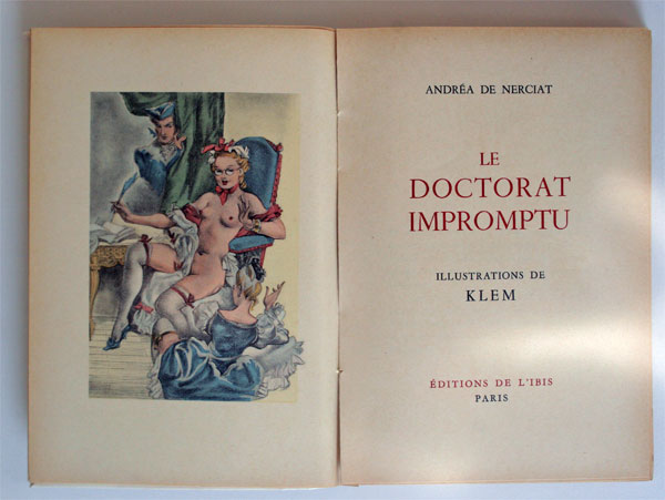 Le Doctorat Impromptu illustrations de Klem
