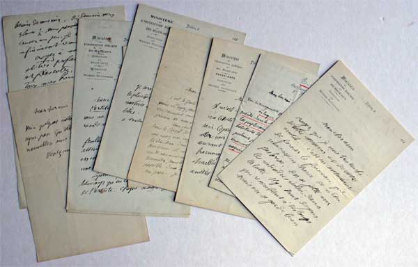 Eugène Ledrain (1844-1910) lettres autographes