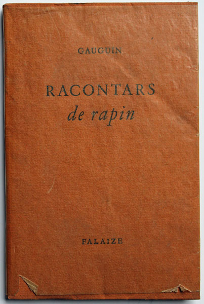 PAUL GAUGIN RACONTARS DE RAPIN