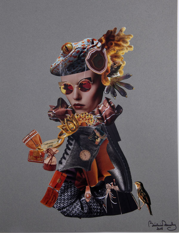 Béatrice Donneley collage 65 x 50 cm idea 44 juillet 2018