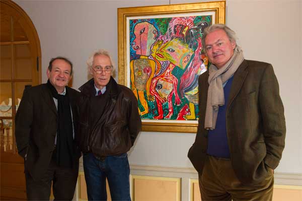 En janvier 2011 Lionel Sourisseau vient d'entrer dans les collections du célèbre et prestigieux Château Angélus lieu d'excellence et de culture sous la direction de Hubert de Boüard de Laforest et Jean-Bernard Grenié.