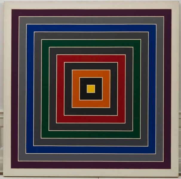 Frank Stella Gray Scramble 1968-69