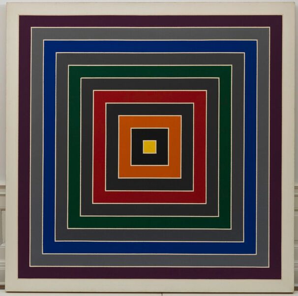 Frank Stella Gray Scramble 1968-69