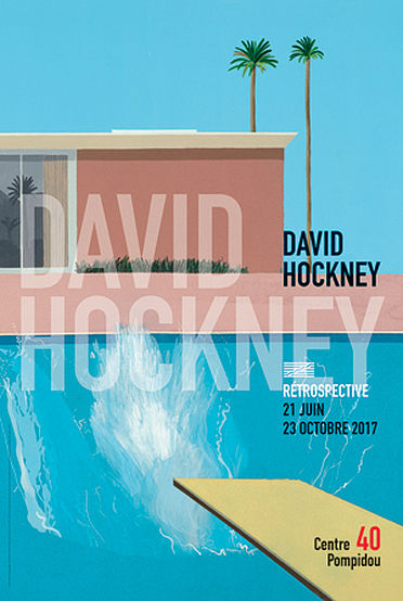 David Hockney Exposition Centre Pompidou