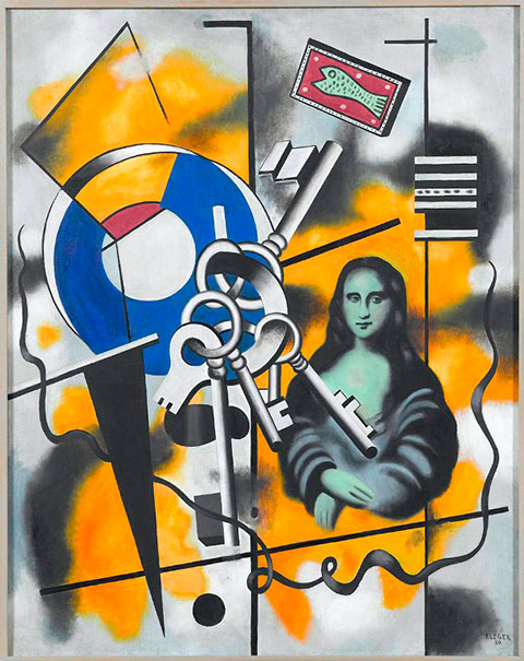 Fernand Léger, La joconde aux clés, 1930 Courtesy Musee des Beaux Arts de Nantes 