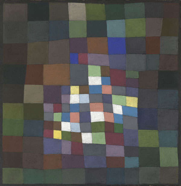 Paul Klee Blühendes, 1934 , 199 En Fleur Huile sur toile 81,5 x 80 cm Musée des Beaux-Arts de Winterthour, legs de M. et Mme. Emil et Clara Friedrich-Jezler, 1973 Photo: © Institut Suisse pour l'étude de l'art, Zurich, Philipp Hitz
