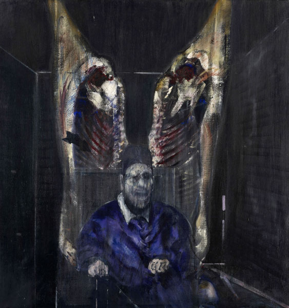 Francis Bacon, Study for Portrait VII, 1953 Huile sur toile 152.3 x 117 cm Gift of Mr. and Mrs. William A.M. Burden. Acc. N.: 254.1956. © 2017. Digital image, The Museum of Modern Art, New York/Scala, Florence. © The Estate of Francis Bacon. All rights reserved / 2018, ProLitteris, Zurich