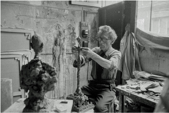 Ernst Scheidegger  Alberto Giacometti  © 2018 Stiftung Ernst Scheidegger-Archiv,  Zurich c/o Pictoright Amsterdam 