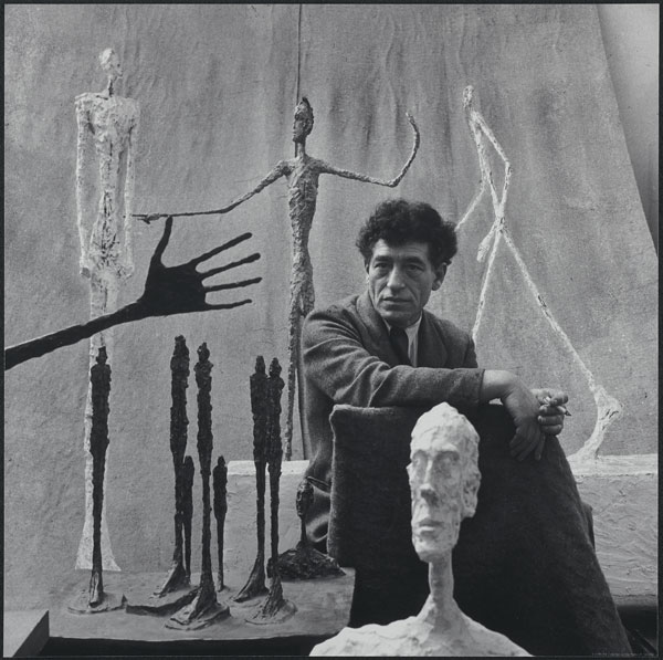 Alberto Giacometti, 1951 Photographié par Gordon Parks Fondation Giacometti, Paris ©The Gordon Parks Foundation