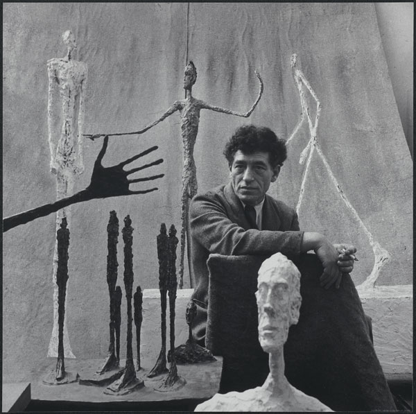 Alberto Giacometti, 1951 Photographié par Gordon Parks Fondation Giacometti, Paris ©The Gordon Parks Foundation