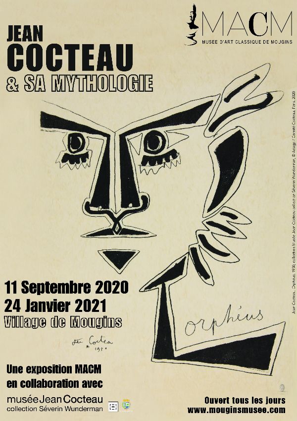 JEAN COCTEAU & SA MYTHOLOGIE MUSEE D'ART CLASSIQUE DE MOUGINS