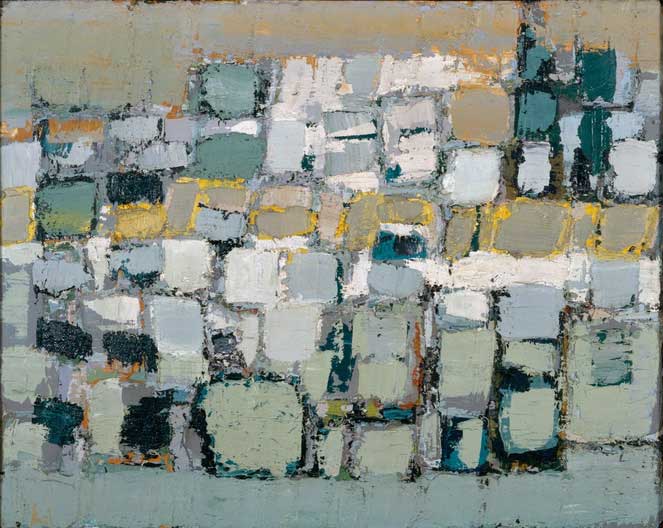 Nicolas de Staël Fugue 1951-1952 Huile sur toile 80,6 x 100,3 cm Washington, The Phillips Collection © ADAGP, Paris, 2?023 The Phillips Collection, Washington, D.C. / Photo Walter Larrimore