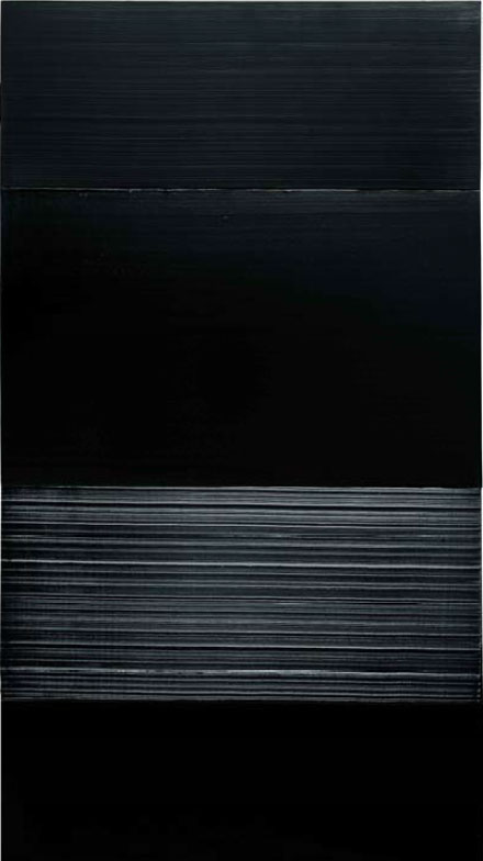 Pierre Soulages Peinture 326 x 181 cm 14 mars 2009  Washington, The National Gallery of Art  © Archives Soulage/ADAGP, Paris 2019