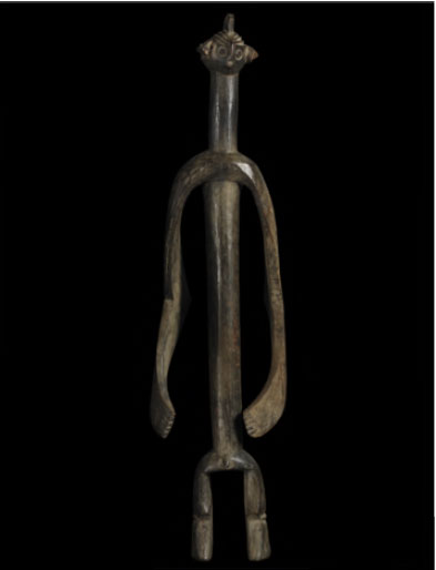 Statue Mumuye, 19è siècle, Bois, clou  © musée du quai Branly, photo Patrick Gries 