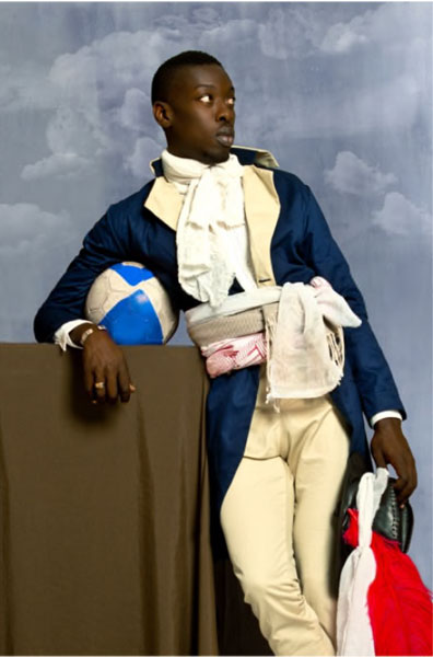 Omar Victor Diop, Jean-Baptiste Belley, 2014,  Série Diaspora © Omar Victor Diop courtesy Galerie MAGNIN-A, Paris 