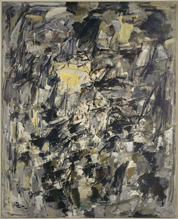 JOAN_MITCHELL, sans titre 1954 - Photo (c) Centre Pomidou, MNAM CCI Dist RMN-Grand Palais Jacques Faujour