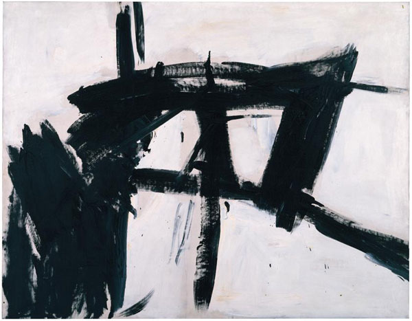 Franz Kline, Vawdavitch, 1955. Oil on canvas, 158.1 x 204.9 cm. Museum of Contemporary Art Chicago, Claire B. Zeisler 1976.39. © ARS, NY and DACS, London 2016. Photo: Joe Ziolkowski; 