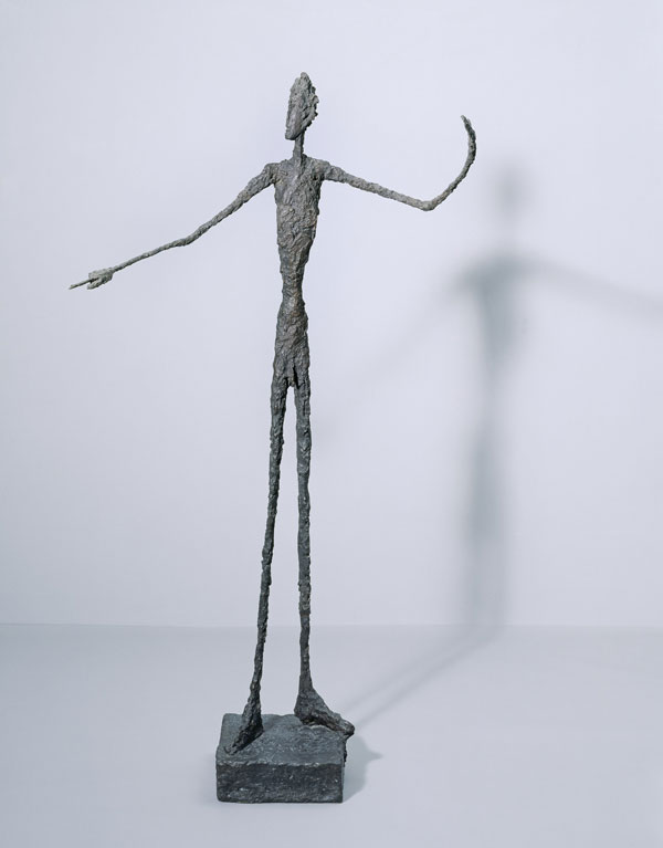 Alberto Giacometti Man Pointing 1947 Bronze 178 x 95 x 52 cm Tate, Purchased 1949 © Alberto Giacometti Estate, ACS/DACS, 2017