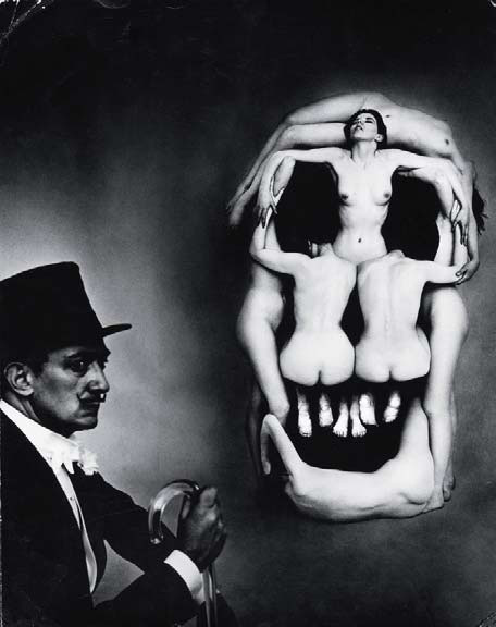 Philippe Halsman (1906-1979) Salvador Dali, In Voluptate Mors, 1951