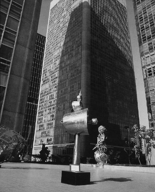 Lucio Bittencourt a eu une rétrospective dans les rues de Sao Paulo en 1992